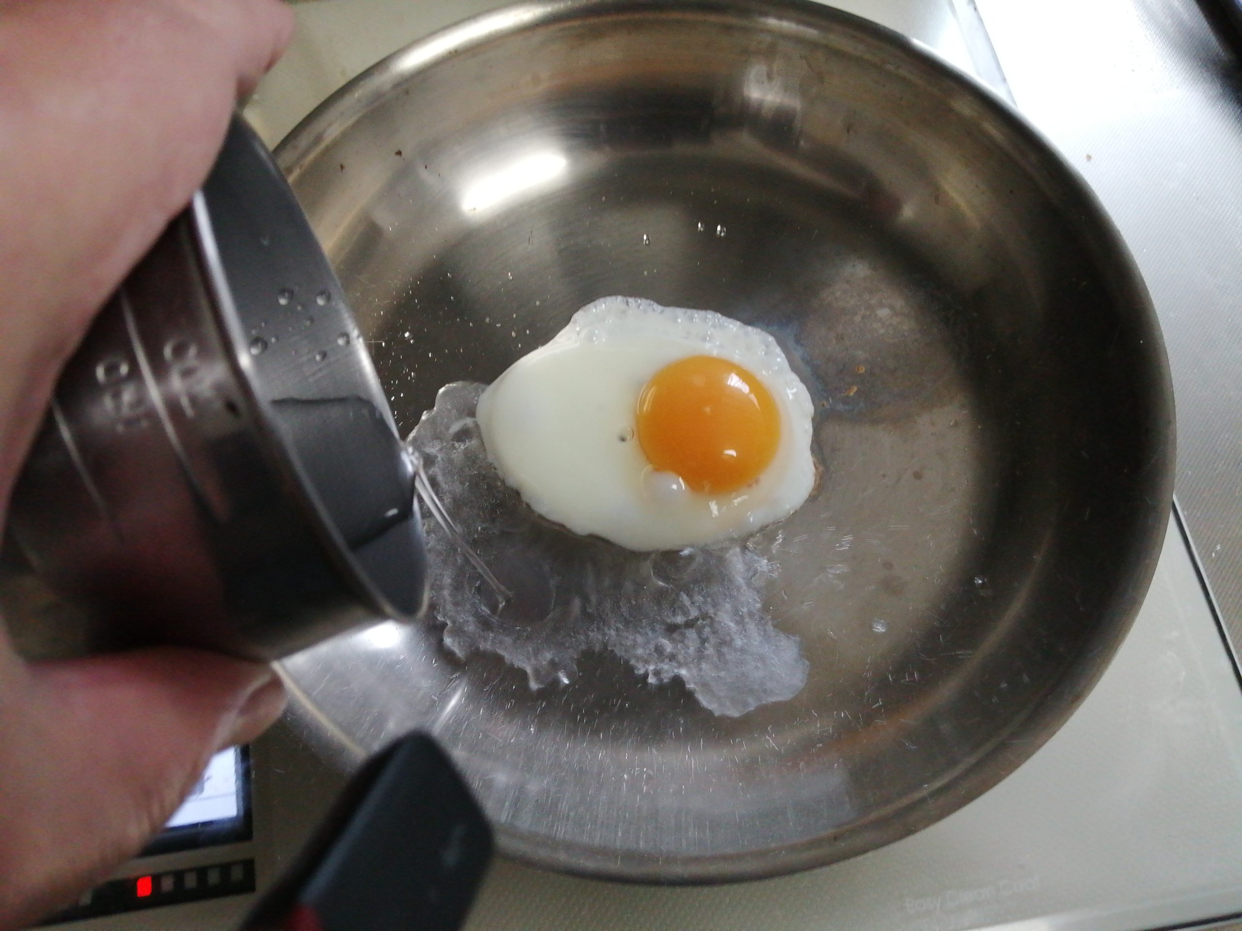 Stainless Steel Frying Pan How To Cook No Oil Fried Egg On A Stainless Steel Pan Without Non 